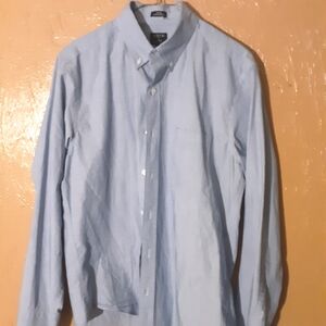 J. Crew Sky Blue Casual Button-Down Shirt Medium